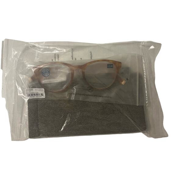 NWT Peepers Canyon honey tortoise reading glasses 2.00 - Picture 3 of 11